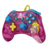 PDP NINTENDO SWITCH WIRED CONTROLLER ROCK CANDY MINI - PEACH