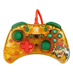 PDP NINTENDO SWITCH ŽIČNI KONTROLER ROCK CANDY MINI - BOWSER