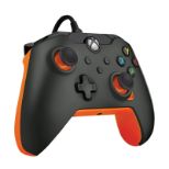 PDP XBOX ŽIČNI KONTROLER ATOMIC ČRNO ORANŽNE BARVE