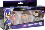 P.M.I. SONIC PRIME- 3 PACK STAMPER FIGURE