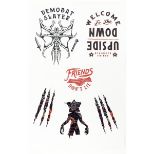 PYRAMID STRANGER THINGS 4 (UPSIDE DOWN BATTLE) TECH STICKERS NALEPKE