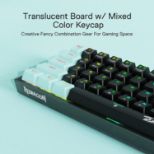 KEYBOARD - REDRAGON CASTOR PRO K631RGB-BG WIRED/WIRELESS