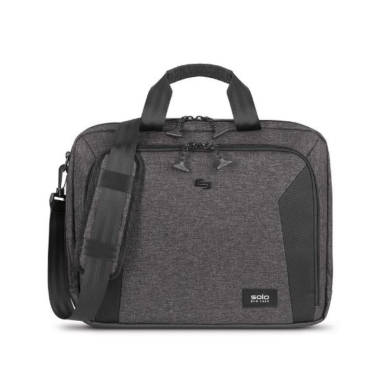 SOLO VOYAGE BRIEFCASE GRAY 15.6