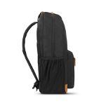 SOLO BEDFORD BACKPACK BLACK WITH TAN TRIM 15.6