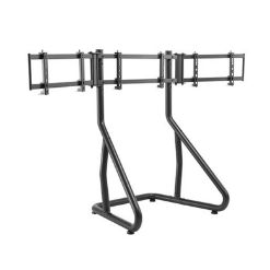 SPAWN RACING SIMULATOR TRIPLE MONITOR FLOOR STAND