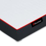 X ROCKER XCOOL FOAM MATTRESS - SINGLE BLACK/WHITE