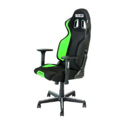 SPARCO GRIP gaming stol črno - zelene barve