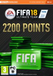 Fifa 18 2200 FUT POINTS (pc)