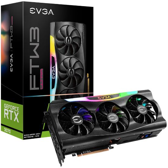 EVGA GEFORCE RTX 3070 FTW3 LHR ULTRA GAMING grafična kartica