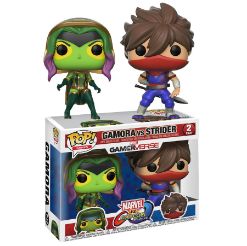 POP! Figura 2-PACK: CAPCOM VS. MARVEL: GAMORA VS STRIDER