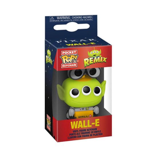 FUNKO POCKET POP KEYCHAIN Pixar allien remix Wall-E obesek 