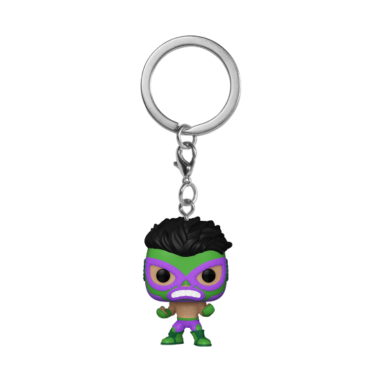 FUNKO POCKET POP KEYCHAIN Marvel Lucha Libre Hulk obesek