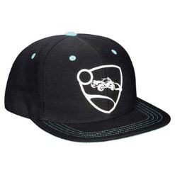 JINX ROCKET LEAGUE BLUE TEAM SNAP BACK HAT - BLACK