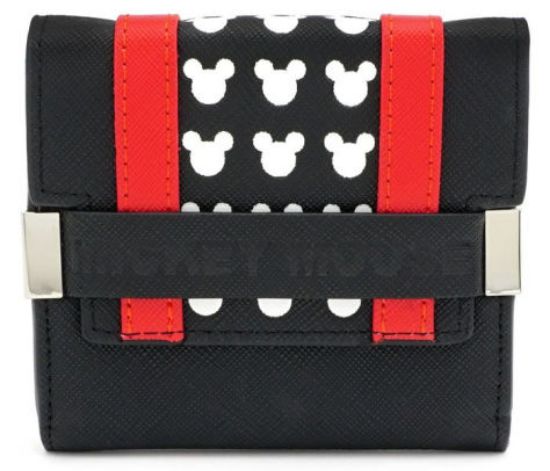 LOUNGEFLY DISNEY MICKEY TRIFOLD PURSE