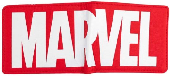 LOUNGEFLY LF MARVEL LOGO RED BI-FOLD DENARNICA