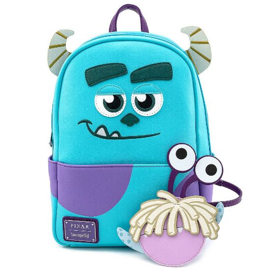 LOUNGEFLY LF PIXAR MONSTERS INC SULLY W BOO COIN POUCH MINI NAHRBTNIK