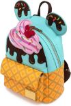 LOUNGEFLY DISNEY MICKEY AND MINNIE SWEETS ICE CREAM MINI NAHRBTNIK