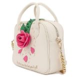 LOUNGEFLY DISNEY BEAUTY AND THE BEAST ROSE CROSSBODY TORBA