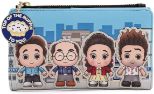 LOUNGEFLY SEINFELD CHIBI CITY FLAP DENARNICA