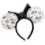 LOUNGEFLY DISNEY STEAMBOAT WILLIE EARS BOW ROPE PIPING TRAK ZA LASE