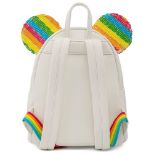 LOUNGEFLY DISNEY SEQUIN RAINBOW MINNIE MINI NAHRBTNIK