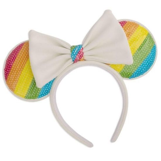 LOUNGEFLY DISNEY SEQUIN RAINBOW MINNIE EARS NAGLAVNI TRAK