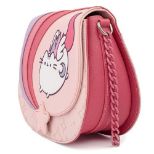 LOUNGEFLY PUSHEEN UNICORN OMBRE CHAIN STRAP CROSS BODY TORBA