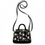 LOUNGEFLY BEETLEJUICE AOP CROSSBODY TORBA