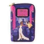 LOUNGEFLY DISNEY PRINCESS AND THE FROG TIANA'S PALACE ZIP AROUND DENARNICA