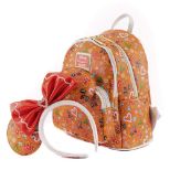 LOUNGEFLY DISNEY GINGER BREAD AOP MINI NAHRBTNIK IN TRAK ZA LASE