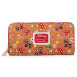 LOUNGEFLY DISNEY GINGER BREAD AOP ZIP AROUND DENARNICA