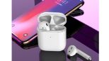 MOYE AURRAS i200 TRUE WIRELESS EARPHONE, brezžične slušalke bele barve