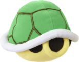 NINTENDO SUPER MARIO PLUSH GREEN SHELL WITH SOUND EFFECT 15 CM PLIŠ