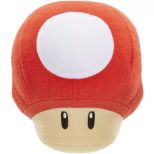 NINTENDO SUPER MARIO PLUSH RED MUSHROOM WITH SOUND EFFECT 15 CM PLIŠ