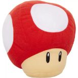 NINTENDO SUPER MARIO PLUSH RED MUSHROOM WITH SOUND EFFECT 15 CM PLIŠ