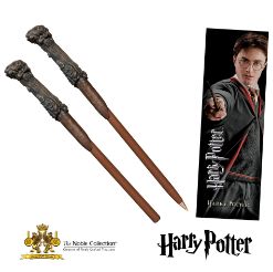 NOBLE COLLECTION - HARRY POTTER - WANDS - HARRY POTTER WAND PISALO IN ZAZNAMEK