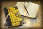 NOBLE COLLECTION - HARRY POTTER - JORNAL - HUFFELPUFF BELEŽKA