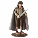 NOBLE COLLECTION - LORD OF THE RINGS - BENDYFIGS - FRODO BAGGINS FIGURA