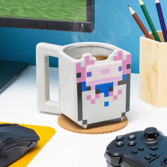 PALADONE Minecraft bucket of axolotl skodelica