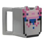 PALADONE Minecraft bucket of axolotl skodelica