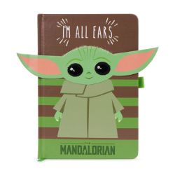 Pyramid STAR WARS: THE MANDALORIAN (I'M ALL EARS GREEN) NOVELTY NOTEBOOK beležka