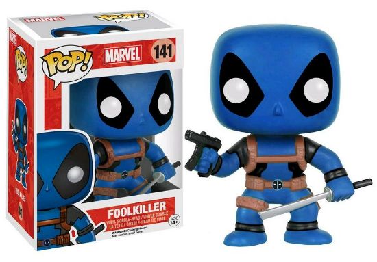 FUNKO POP: MARVEL - DEADPOOL - FOOLKILLER (BLUE)