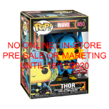 FUNKO POP: MARVEL - BLACK LIGHT - THOR (LIMITED AVAILABILITY)