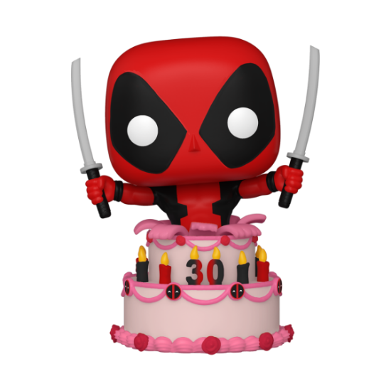 FUNKO POP: MARVEL - DEADPOOL 30TH - DEADPOOL IN CAKE