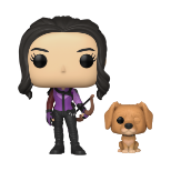 FUNKO POP TV: HAWKEYE - KATE BISHOP W/LUCKY THE PIZZA DOG