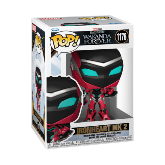 FUNKO POP: MARVEL - BLACK PANTER - IRON HEART MK 2