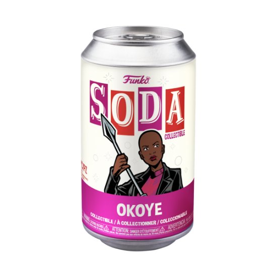 FUNKO SODA: BLACK PANTER - OKOYE W/CH(M)