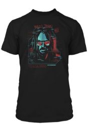 JINX CYBERPUNK 2077 DIGITAL GHOST PREMIUM TEE ČRNA S