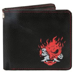 JINX Cyberpunk 2077 Night Samurai Bi-Fold Denarnica Black/Red