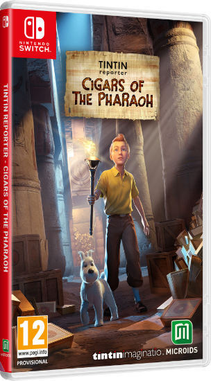  Tintin Reporter: Cigars Of The Pharaoh - Limited Edition  (Nintendo Switch)